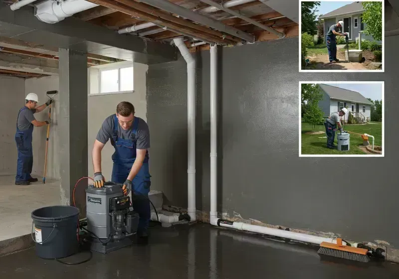 Basement Waterproofing and Flood Prevention process in Metropolis, IL